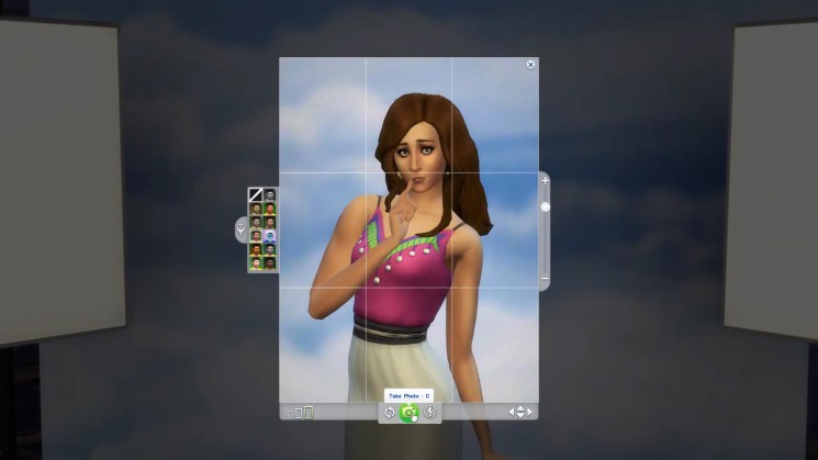 Fotofunktion in Die Sims 4 An die Arbeit!