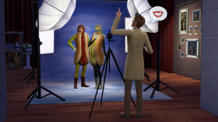 Fotostudio in Die Sims 4 An die Arbeit!