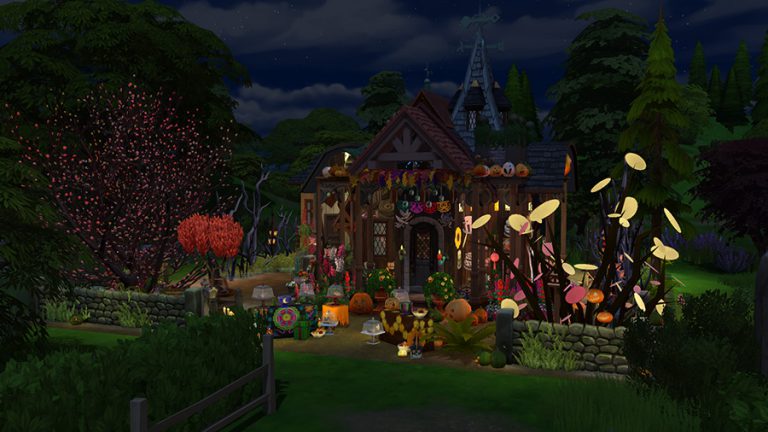10 schaurig-schöne Die Sims 4-Grundstücke für Halloween - SimTimes