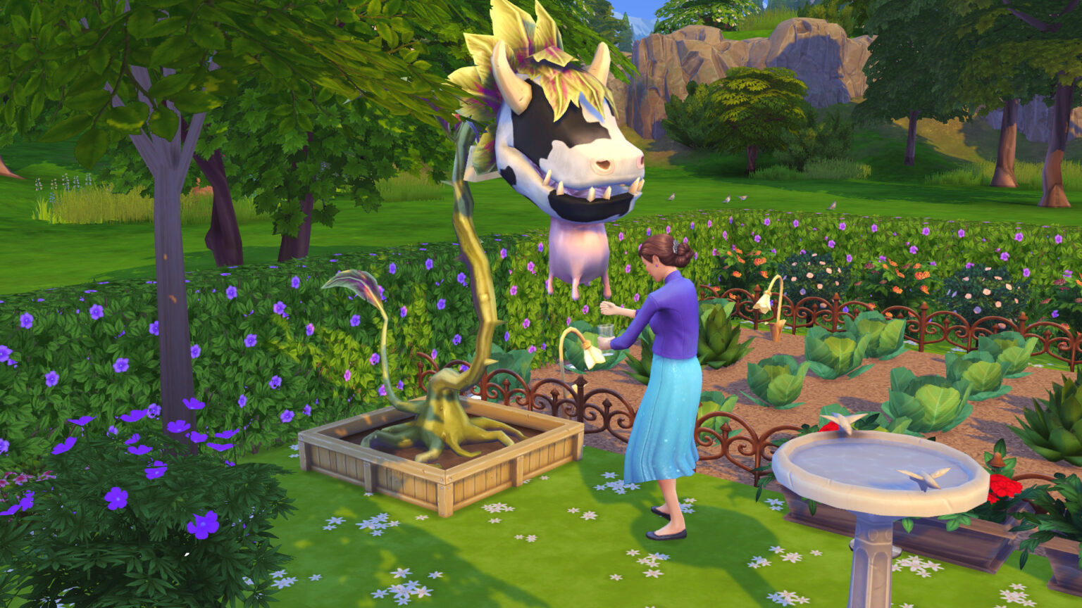 Wie Bekommt Man In Sims 4 Eine Kuhpflanze Die Kuhpflanze in Die Sims 4 - SimTimes