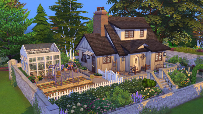 Galerie Spotlight: 5 Häuser für Sims mit einem grünen Daumen - SimTimes