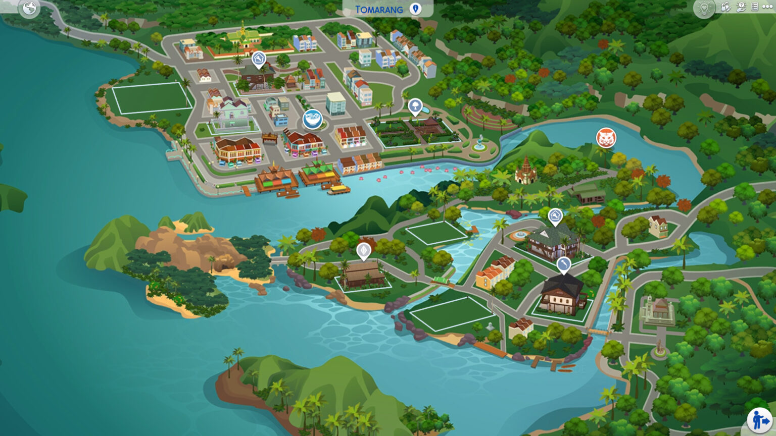 Übersicht aller Spielwelten in Die Sims 4 - SimTimes