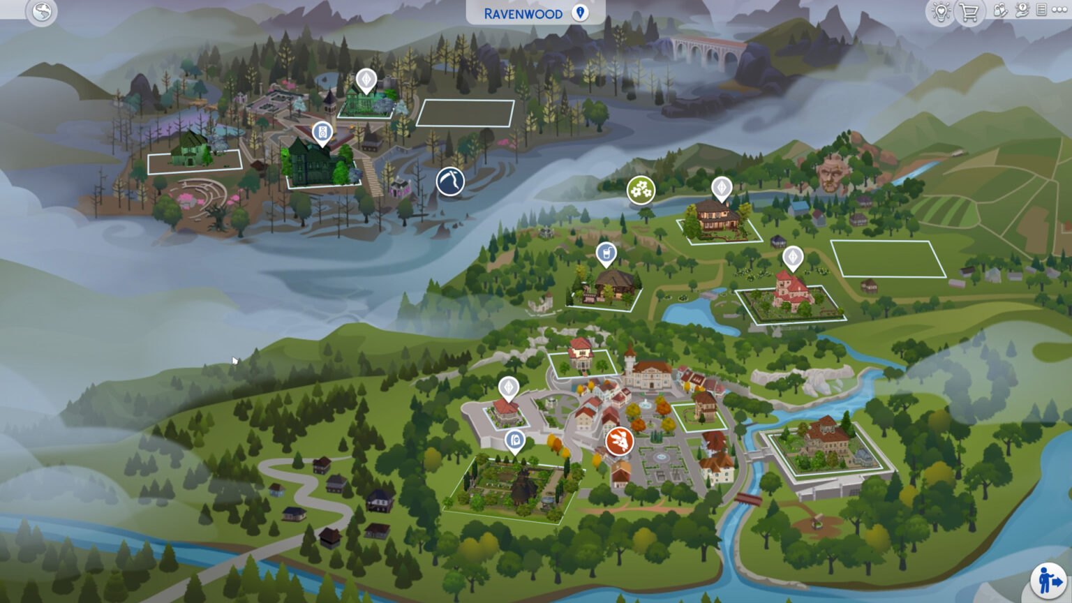 Das ist die Spielwelt von Die Sims 4 Leben & Tod SimTimes
