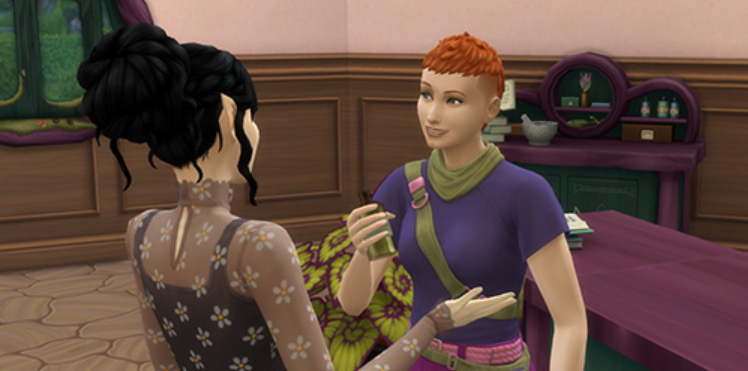 Arzneikunde-Pfad der Naturheilkunde-Karriere in Die Sims 4: Zauber der Natur