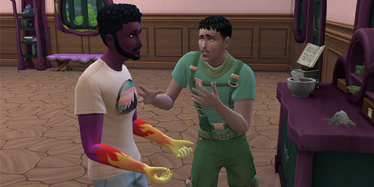 Lebensstil-Coaching-Pfad der Naturheilkunde-Karriere in Die Sims 4: Zauber der Natur